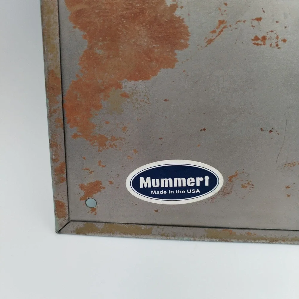 Anthropologie Bagno Metal Sign Mummert Vintage Style Clawfoot Tub Bath Decor USA
